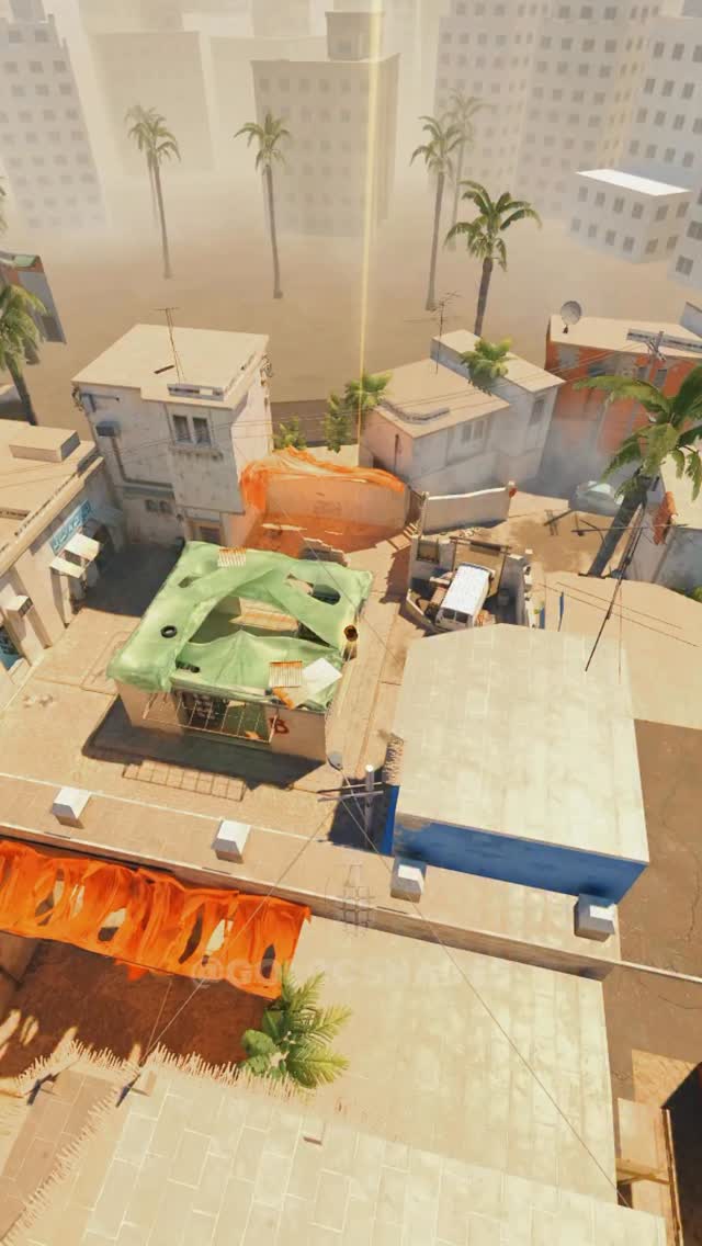 Perfect Giant Cover Smoke on Mirage #cs2