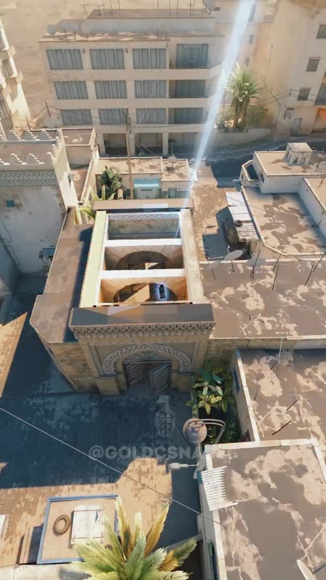 New Long Doors Waterfall Smoke on Dust 2 #cs2