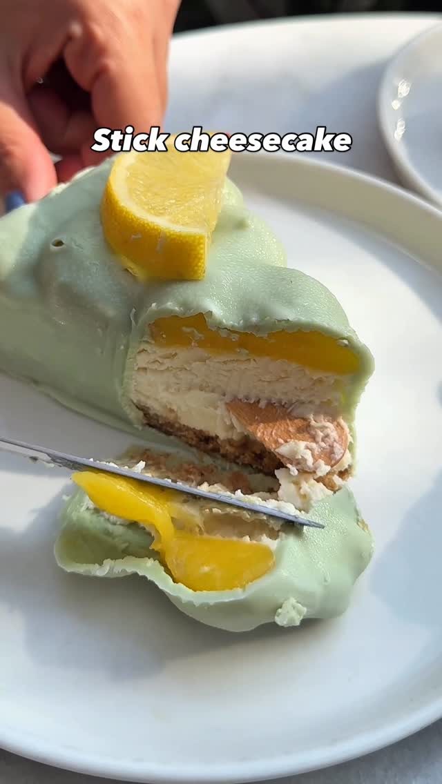 Stick cheesecake ❤️ 📍Güzelyalı | @angelicdesserts35 #stickcheesecake #cheesecake #tatlı