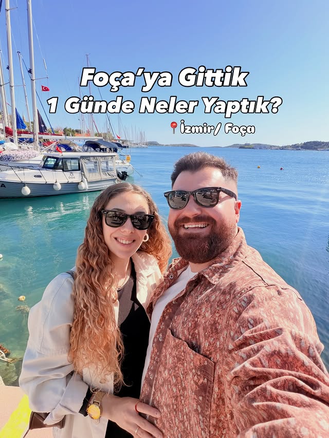 Foça Gezi Rotanız, 1 Günde Neler Yaptık? ☀️ Kaydetmeyi unutmayın dostlarım 🫶🏻 Reklam ve işbirliği de…