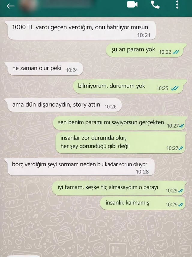 💬 Borç İlişkileri Tartışma Konusu Oldu Son dönemde bireyler arası borç-alacak ilişkileri, sosyal hay…