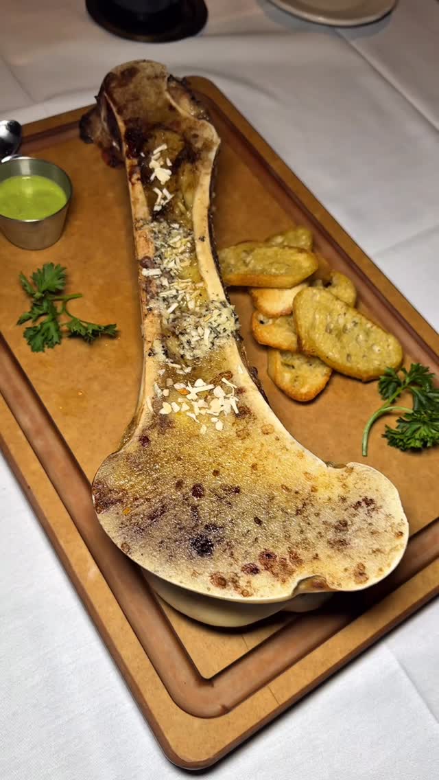 Nothing compares to that rich, buttery melt-on-your-tongue flavor of Bone Marrow with @goldensteer F…