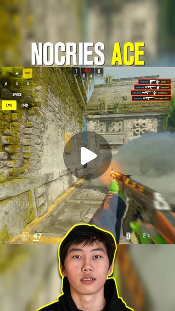 nocries From one DEAGLE to ACE ⚡ #cs2 #nocries #faceit #faceit10lvl
