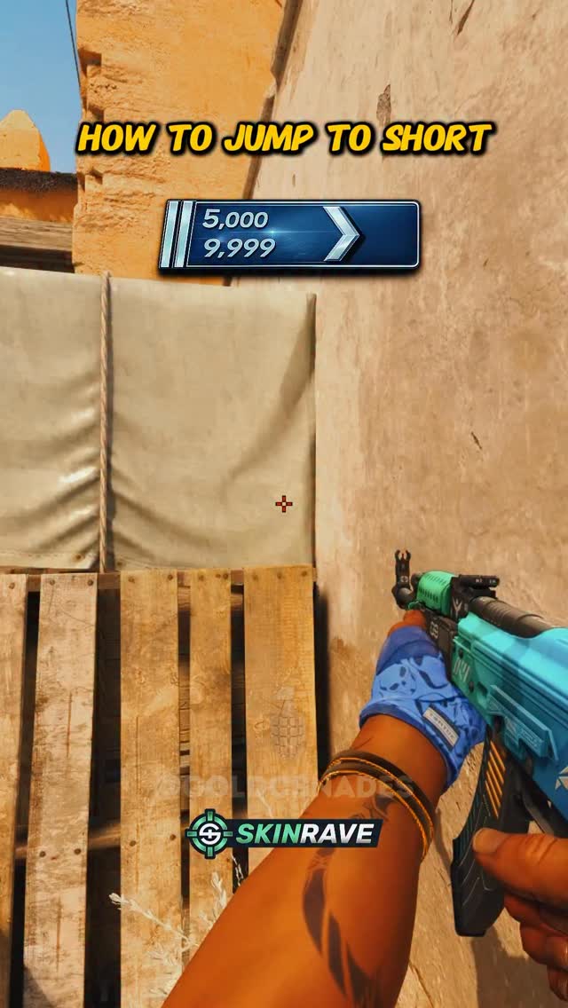 How to Jump to Short on Dust 2 #cs2