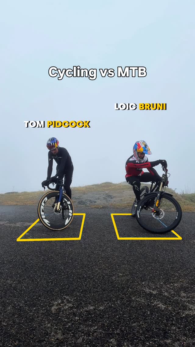 Floor is lava version bicyclette 😮‍💨 #RedBull #RoadCycling #Cycling #MTB