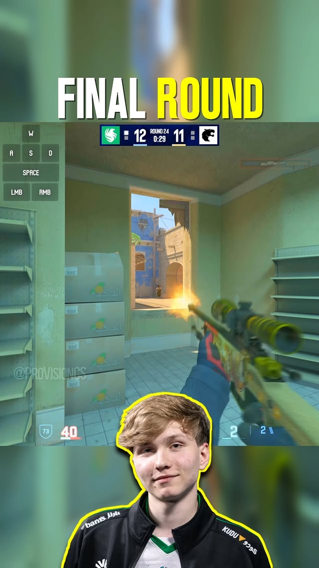 FINAL ROUND FALCONS vs FURIA 😳 #cs2 #iemrio2026 #teamfalcons #teamfuria #cs2highlights