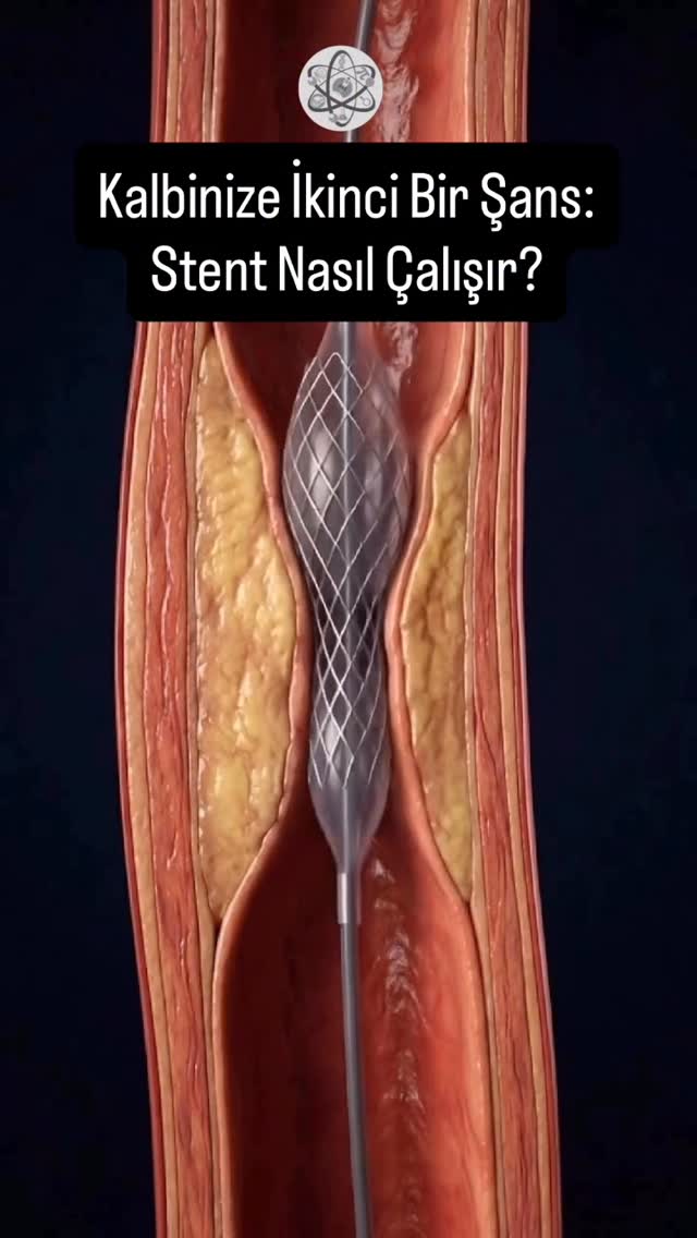 Stent nasıl çalışır? Damarın içinde biriken plak, kan akışını daraltır. İşte burada stent devreye gi…
