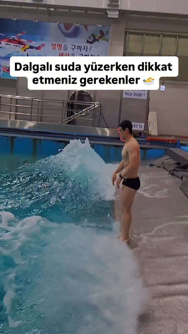 Öncelikle dalganın, akıntının çok ve tehlike yaratacağı durumlarda asla suya girmemelisiniz. Ama o a…