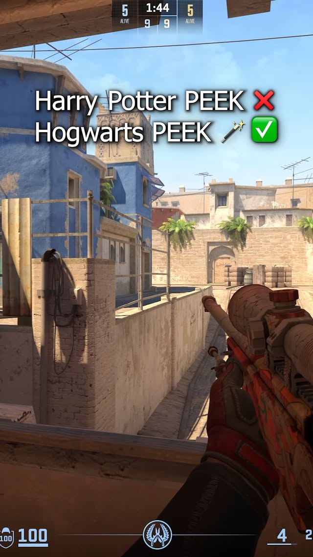 Hogwarts PEEK in CS2 #cs2