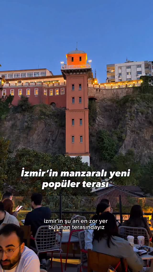 İzmir’in tarihi asansör manzaralı yeni mekanı burası @pabloasansor #reklam Daha yeni açıldı ama şimd…