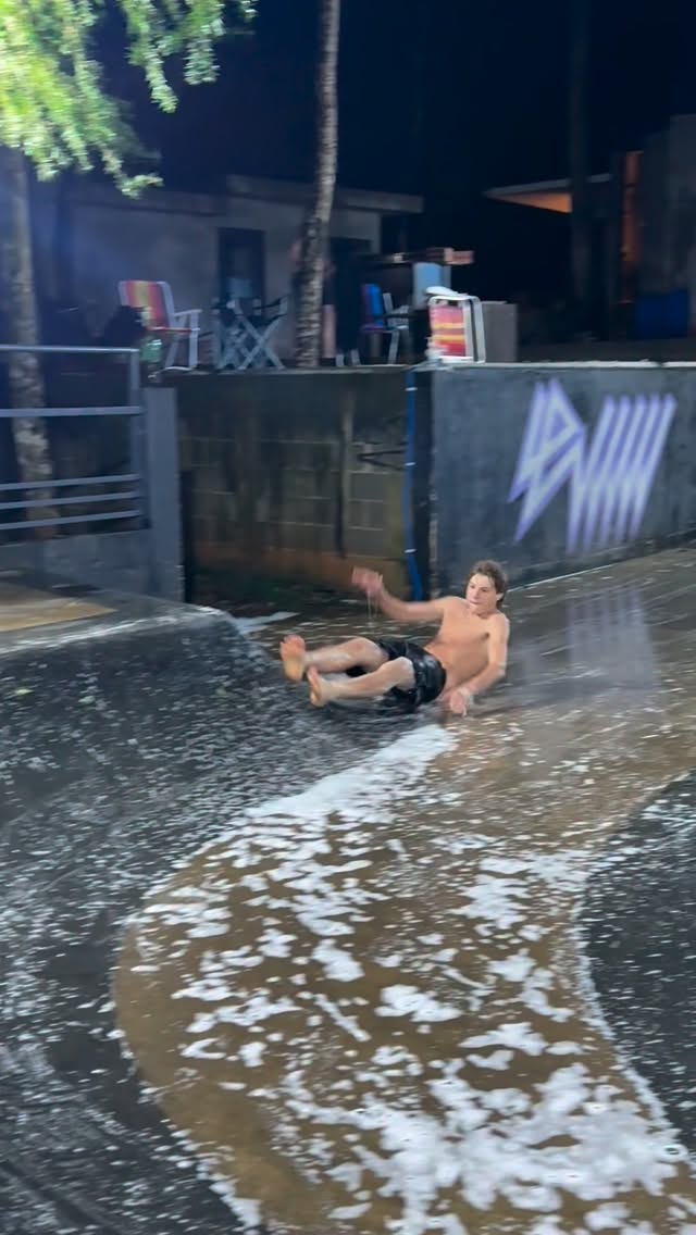 Perfect 👌🏎️ #waterslides #funnyclips #slopestyle