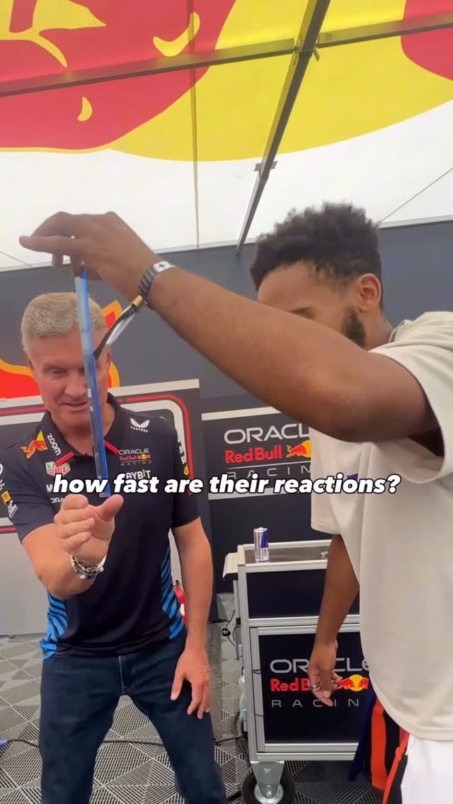 how far did it fall? 📏 #redbull #givesyouwiiings #energydrink #reflexes #challenge