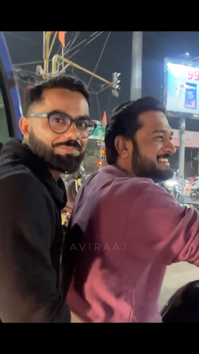 Virat and MS spotted! 🥹 DO NOT REPOST WITHOUT MY CONSENT! In frame - @karan.kaushal__ & @rishabhdhon…