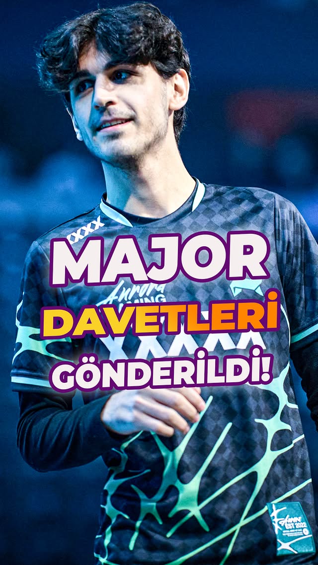 CS2 MAJOR DAVETLERİ GÖNDERİLDİ: TÜRK FIRTINASI #cs2 #counterstrike