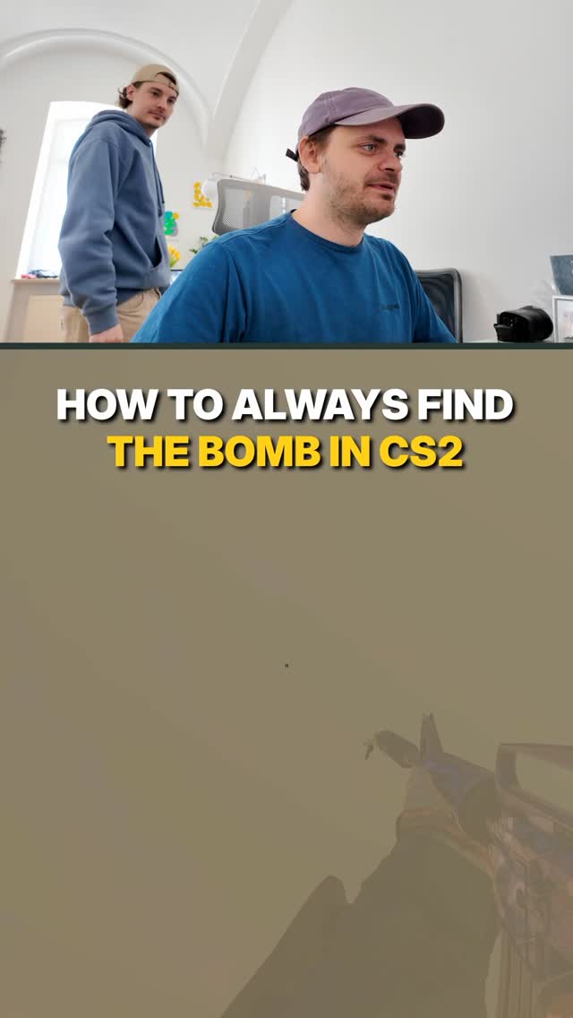 Isn‘t this insanely helpful? 🙂 #cs2 #counterstrike #bomb
