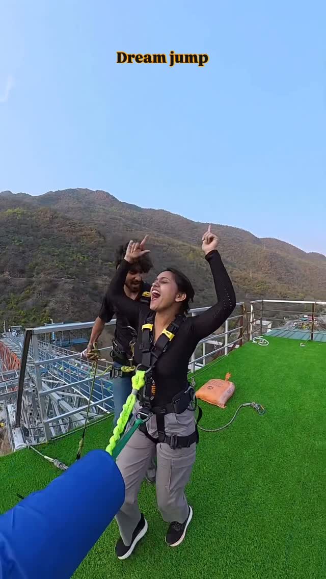 Dream jump [bungee jump, adventure, travel, ganga bungy, river, ]