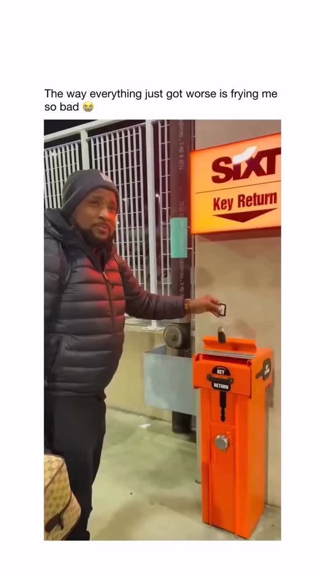 In a moment of peak travel frustration that has resonated with millions, a viral video captures a tr…