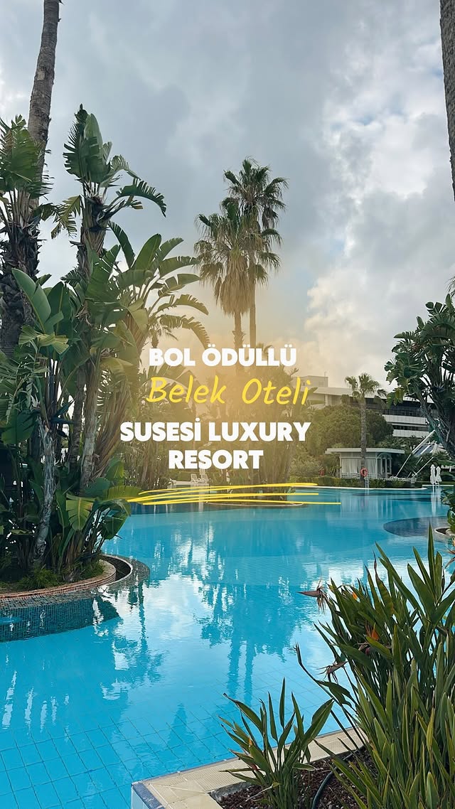Bazı oteller yıllar geçse de standartlarını korumayı başarıyor… Susesi Luxury Resort da bence Belek’…