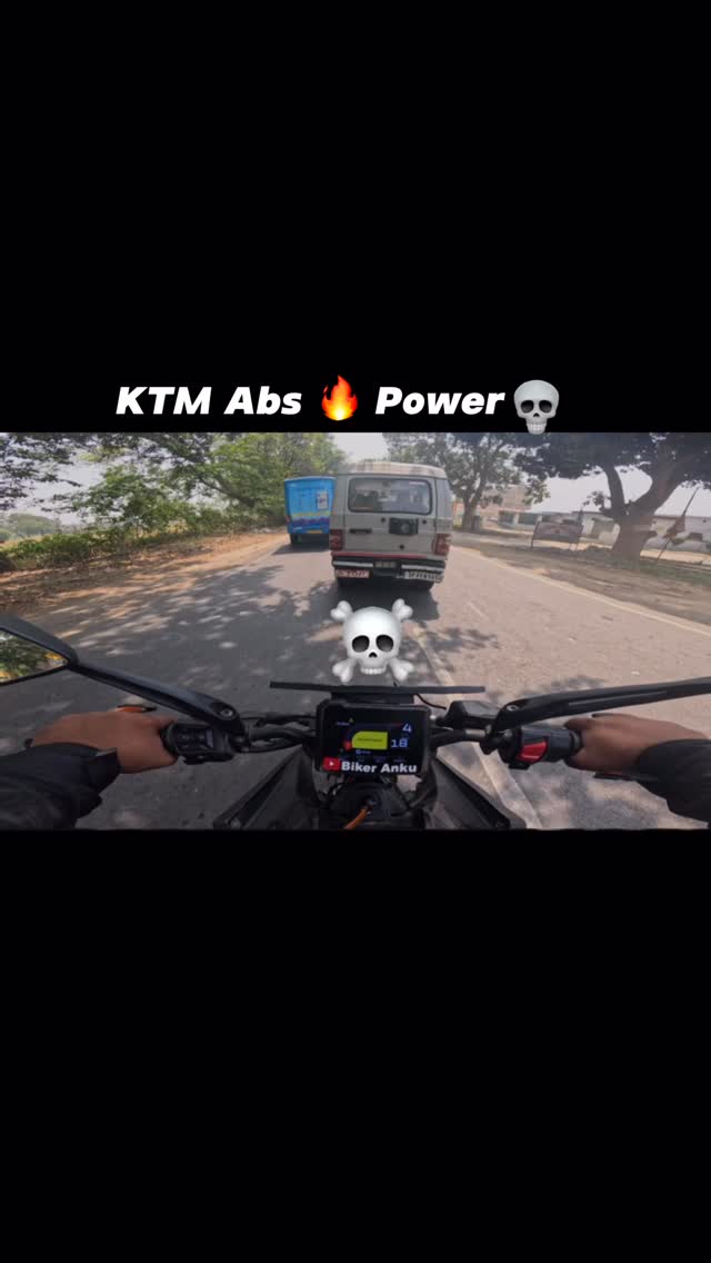 KTM Abs Power 💀 #reels #ktm #duke390 #shorts #rider