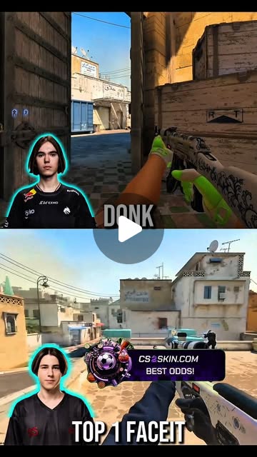 faceit rank 1 couldn_t handle donk 💀 @cs2skincom #cs2 #donk #cs2moments #cs2 #csgo