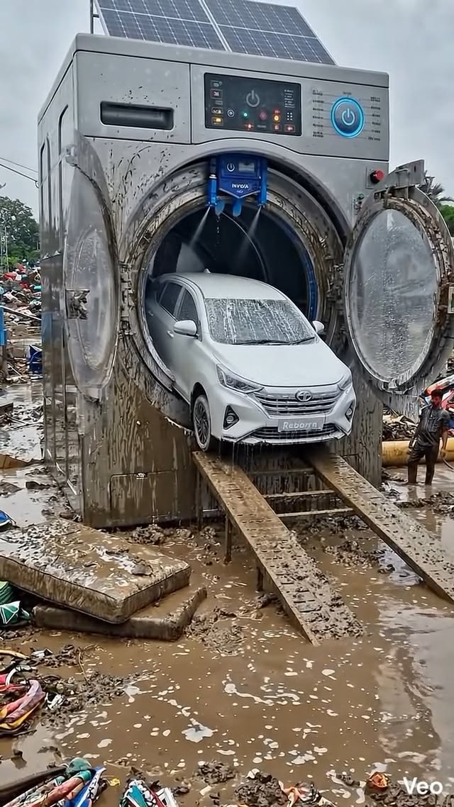 how to quickly clean a car😂
