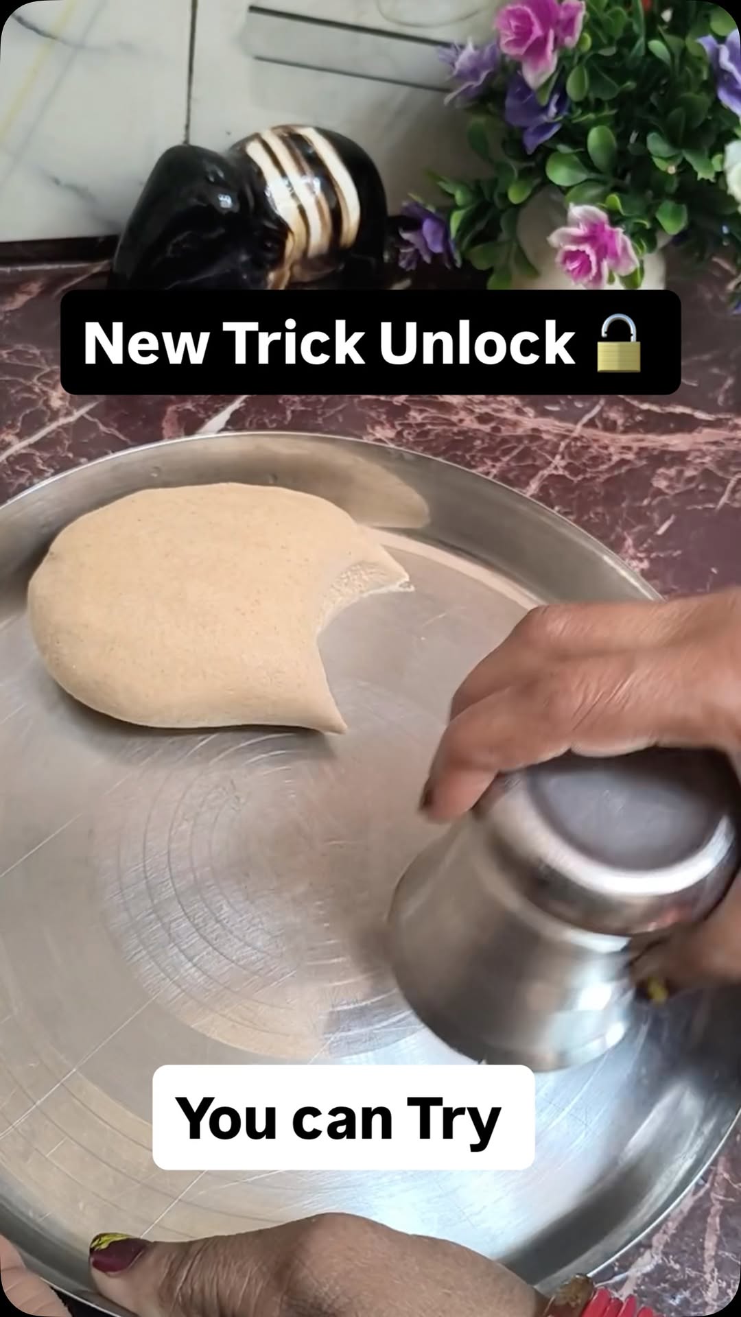 New Trick Unlock 🔓 You Can Try roti 🫓 Bna lo #roti #foodreels #reels #recipe #memes