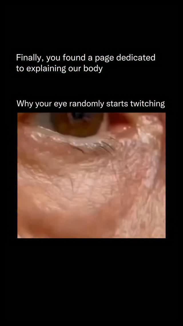 If your eye starts twitching out of nowhere, especially under the eye, it can feel strange, annoying…