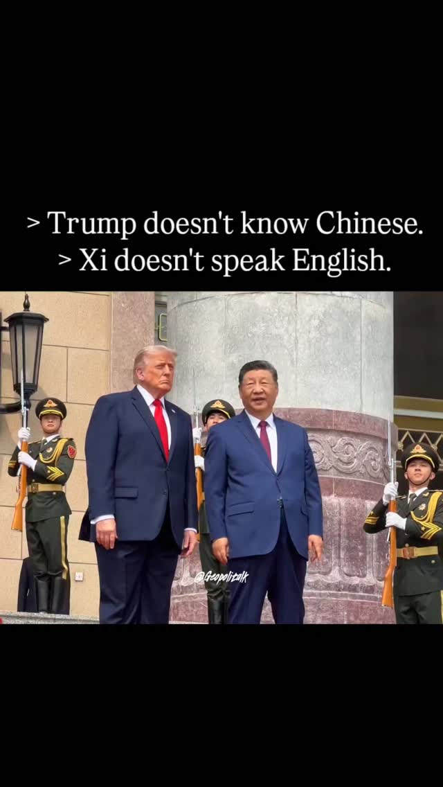 Telegram Group of Geopolitics Link in Bio 📌 US President Donald Trump arrived in Beijing for high st…