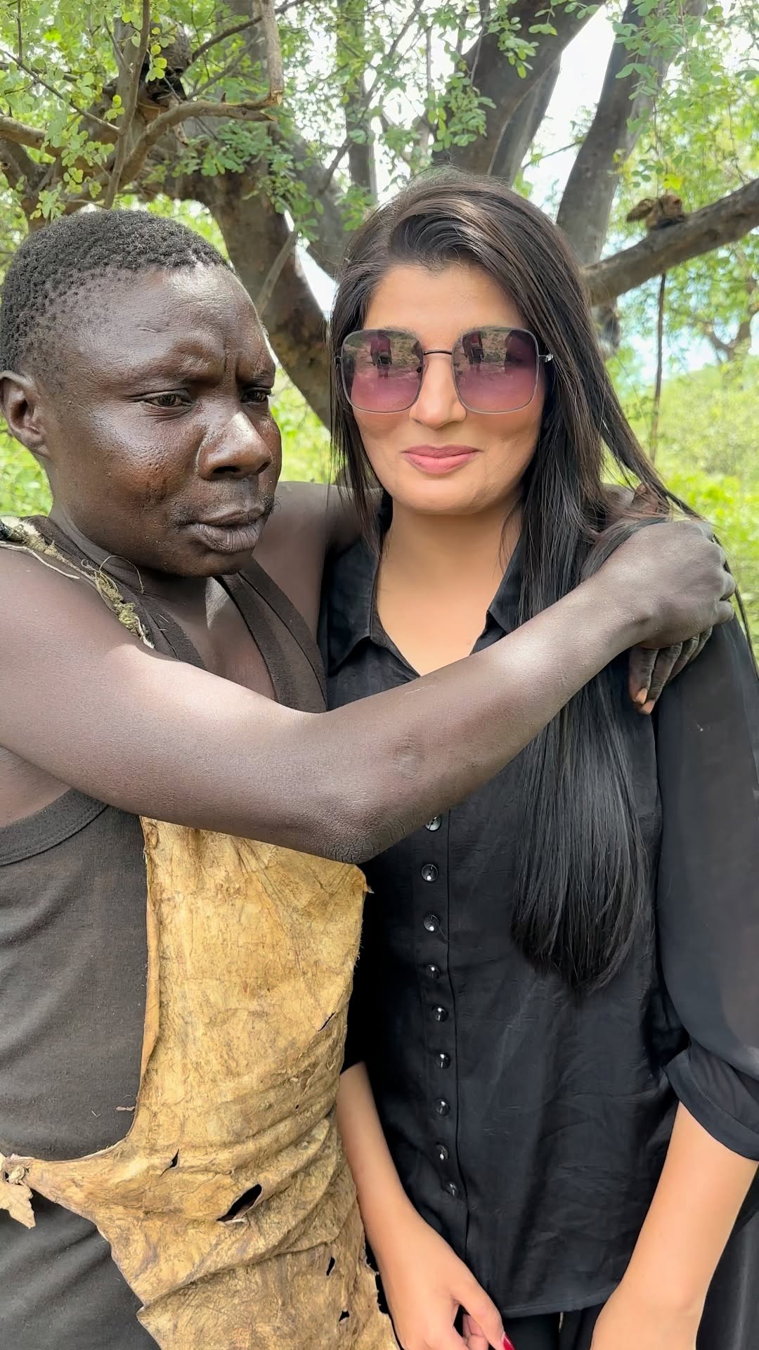 Hadzabe bushmen Chabba love spending time with visitors 🥰