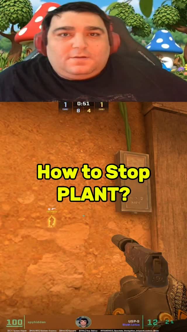 CS2 - How to Stop A Site Plant on DUST2? Dust2 haritasında eğer rakip a site'a plant alıyorsa ct spa…