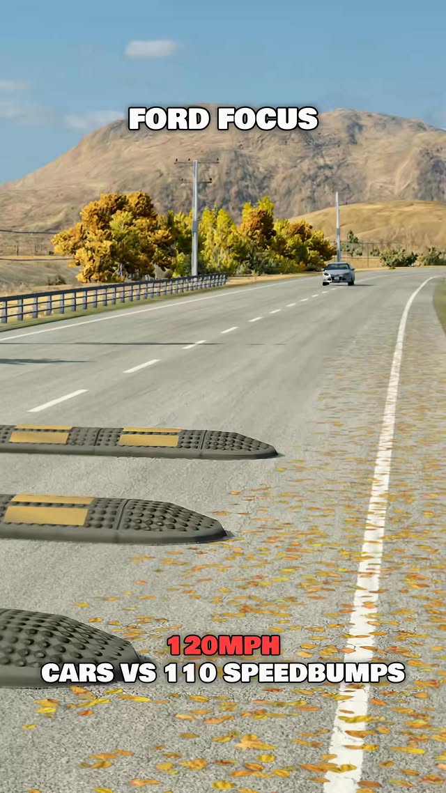 Cars 🆚️ 110 SpeedBumps #beamng #beamngdrive #cars #fy #gaming