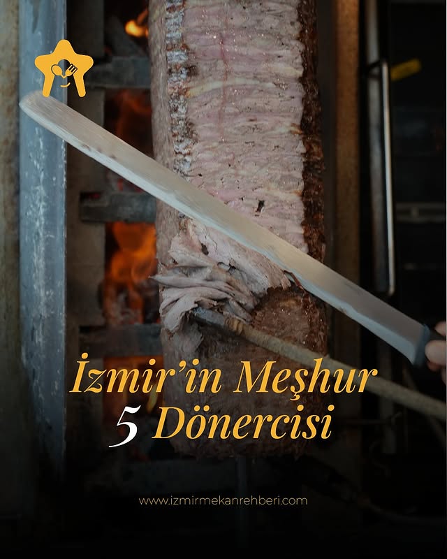 Döner sevenler bu gönderide kalsın 😍 İzmir’de döner denince favori 5 mekanı sizin için seçtik 👇🏻 Sen…