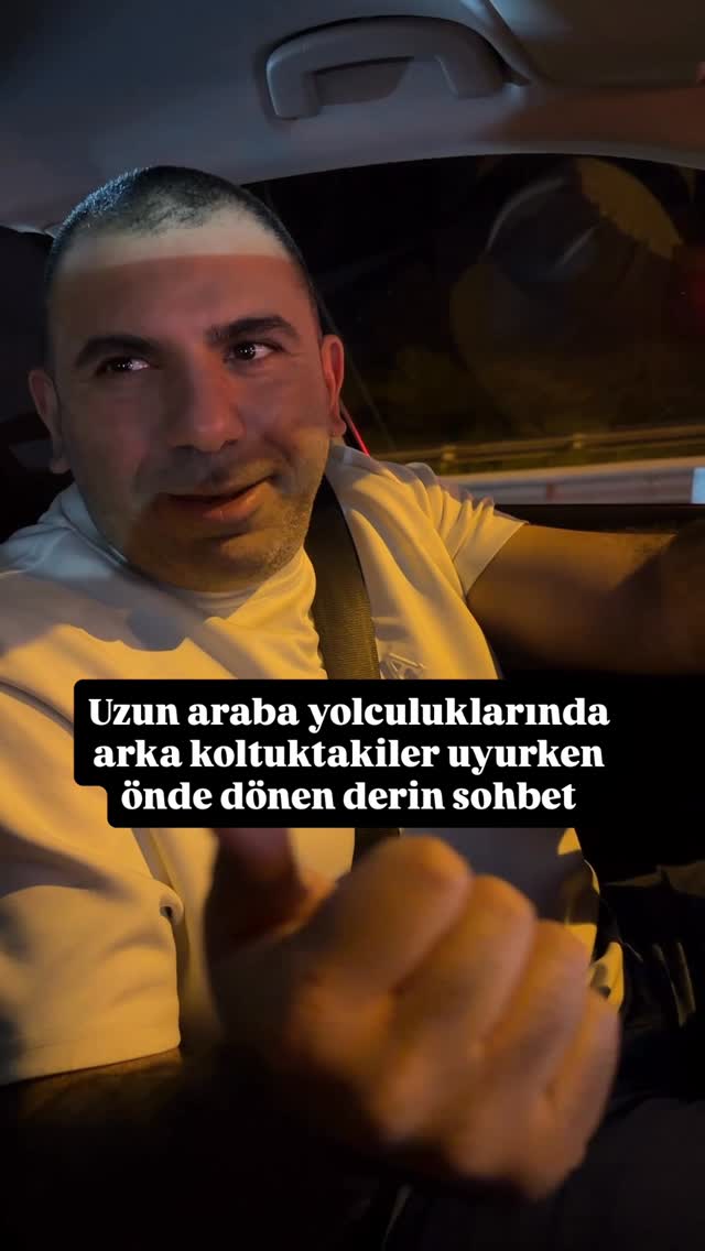 Gecenin karanlığında dönen o sessiz sohbet 😊