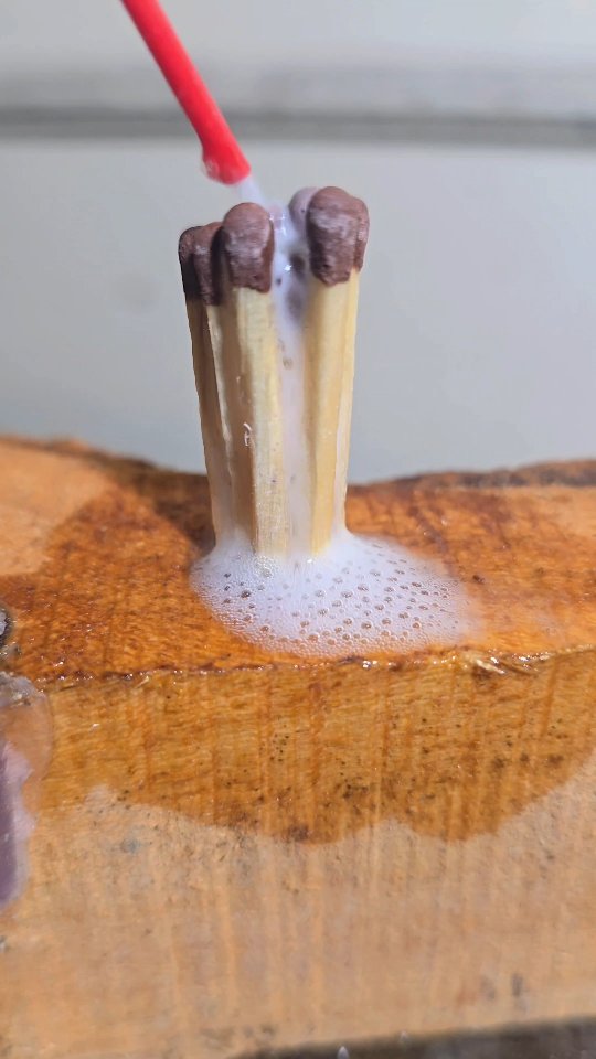 Fix Hole Wood Repair Trick #new #tricks #craft #hole