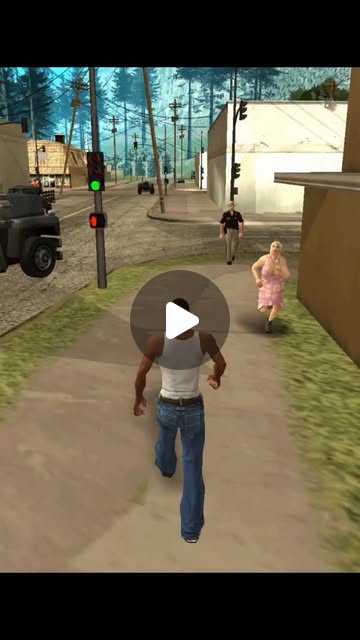 Cj vs Karma Part 3 | Gta San Andreas CJ strikes again Cops & NPCs follow him off a cliff... instant …
