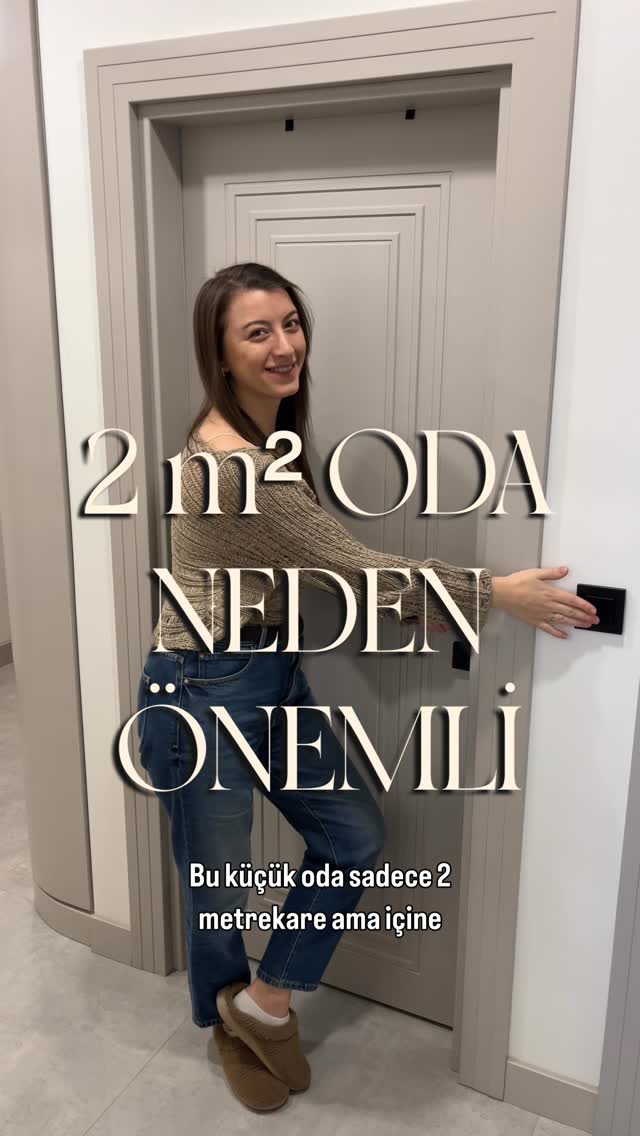 2 m² deyip geçmeyin fazlasıyla önemli bi oda 🫠 Sizce de öyle değil miiii ?? Anket bıraktım sizee 🫶🏼