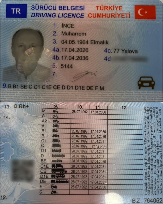 Gençler hatırlattınız, ehliyetimi yeniledim 😃 Ehliyet yenileme 2500 TL olur mu be vicdansızlar!