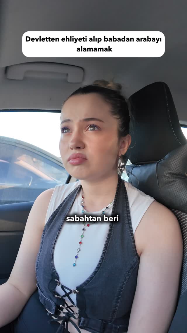 Kimse ehliyet alırken babadan almanın daha zor olduğunu söylememişti..