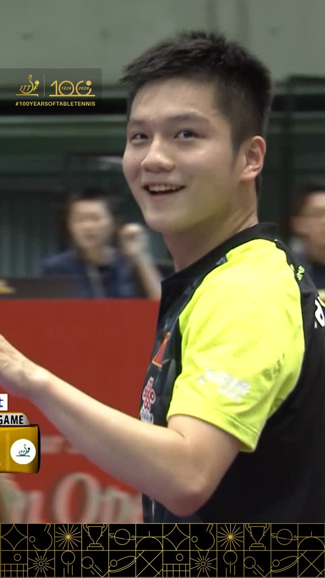 Fan Zhendong pulled off a magical save that left Simon Gauzy speechless… and even laughing 🤯🏓⁠ ⁠ ⁠ .…