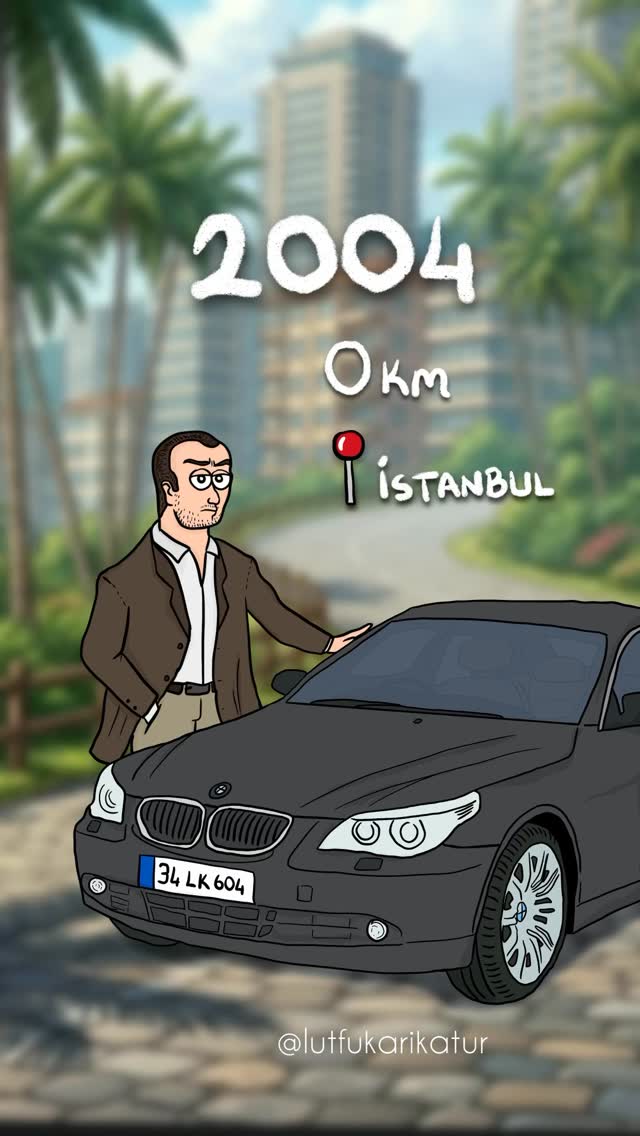 Bir arabanın ilk sahibinden itibaren serüveni.. #animasyon #karikatür #keşfet #kesfetteyiz #fyp