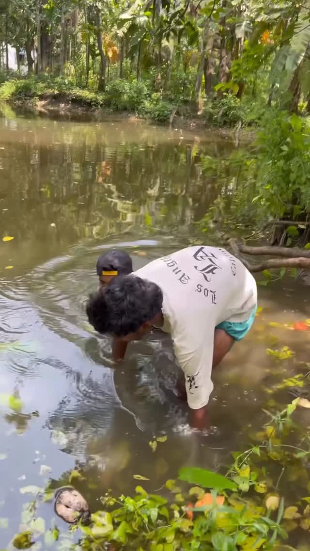 “मछली पकड़ने गया था तालाब में… भाई ये क्या निकल गया 😱🎣” #viral #short #funny #video