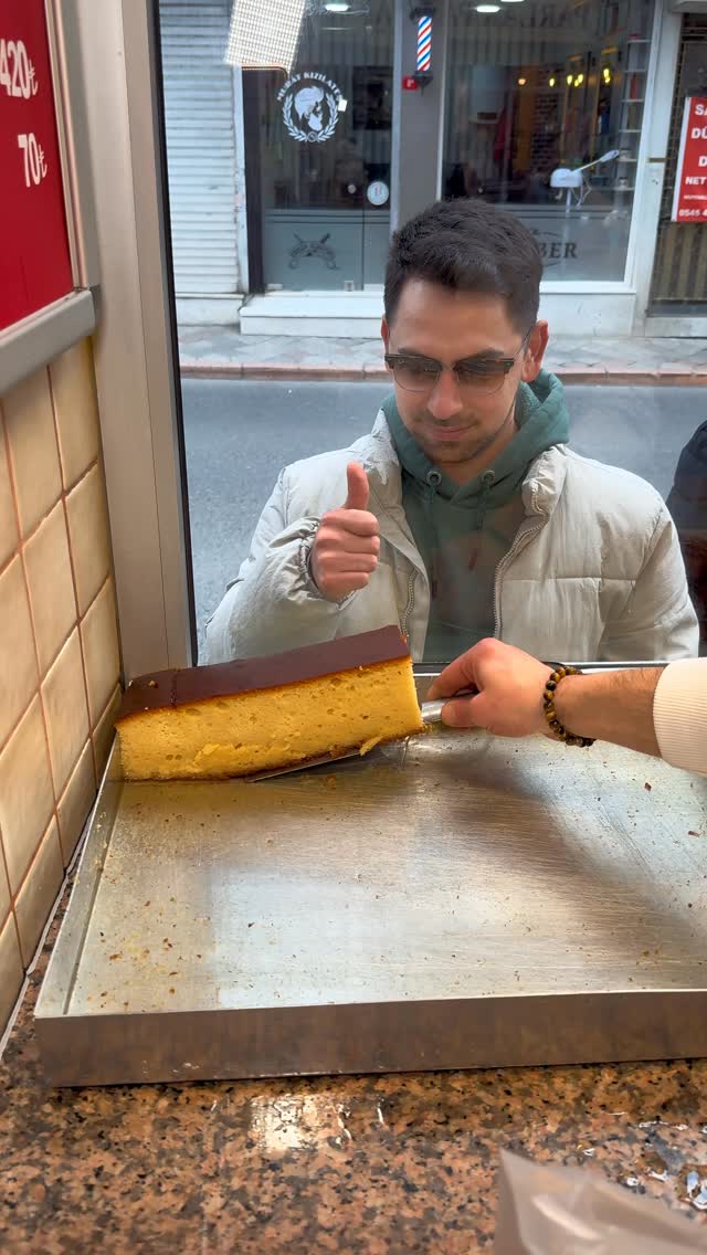 Dünyaca ünlü oyuncuların bile tercih ettiği o revani! Parlar pastanesi #reklam