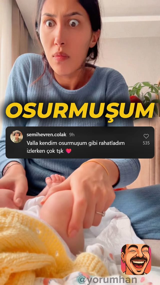 Bebek değil, mübarek sanayi tipi aragaz veriyor! 😂 Annenin şoku o kadar gerçek ki, "daha var mı" diy…