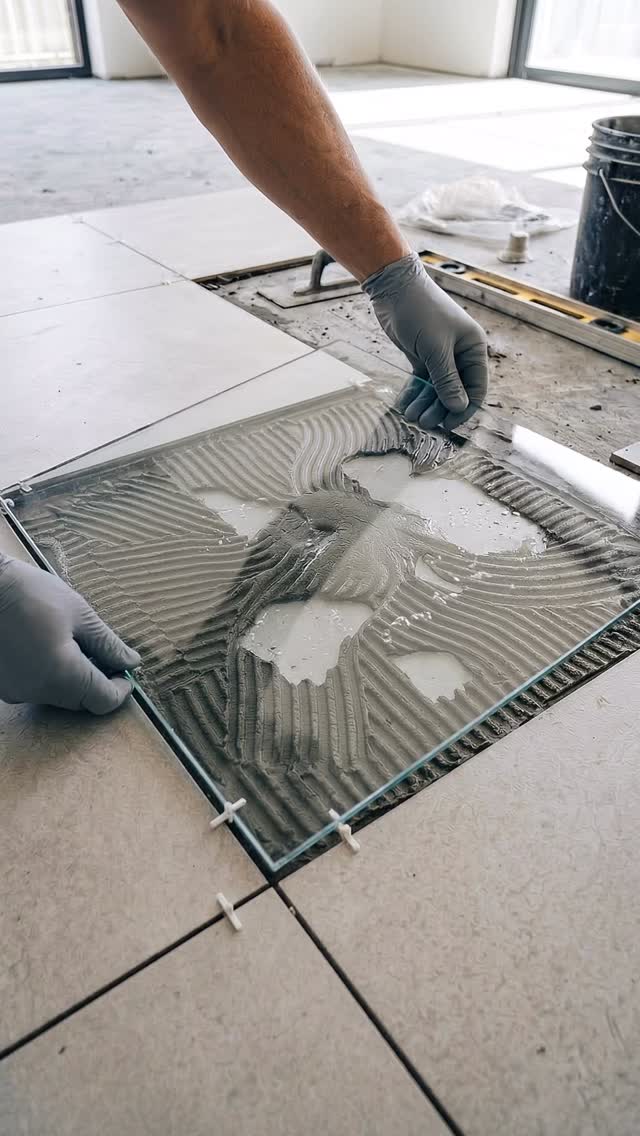 Why your floor tiles might crack soon... 😳 This is exactly what happens under your floors when tiles…