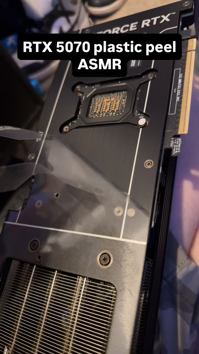 I just bought this too 🤦‍♂️🥀 #rtx5070 #computer #asmr #watchtotheend