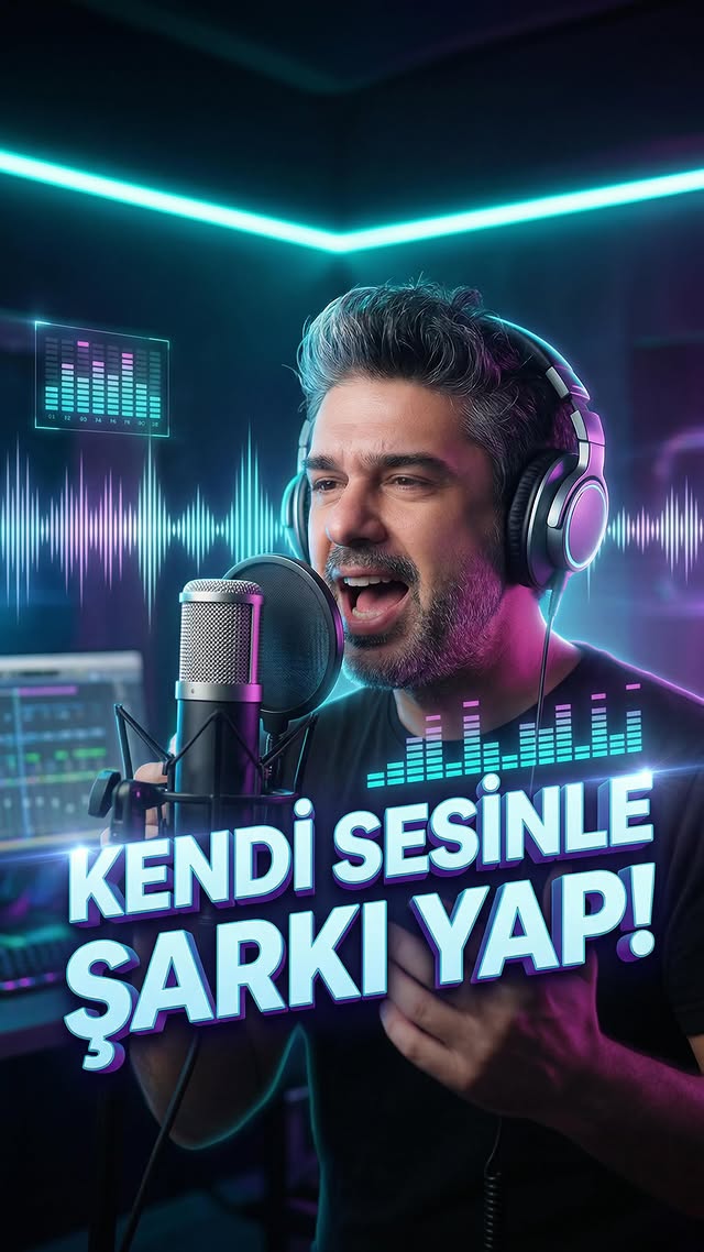 Kendi sesinle şarkı yap! 🎤 Suno v5.5’in yeni ses klonlama özelliğiyle tanıştınız mı? Tüm detaylar aç…