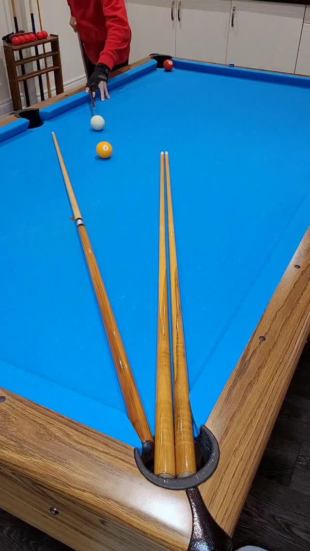 This trickshot will SHOCK you! 😱 #billiards #8ballpool #trickshot #fyp