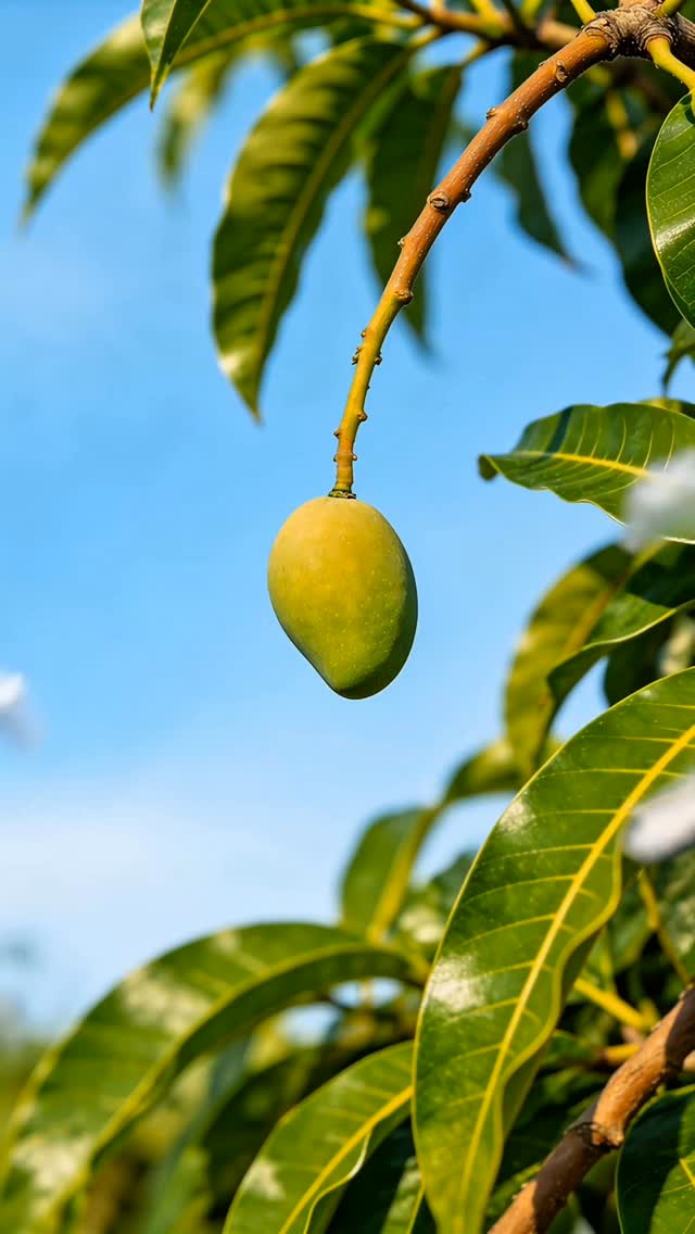 This Mango Grew Into a Perfect Heart 🥭❤️ #fyp #craft #timelapse #viral #explorepage✨