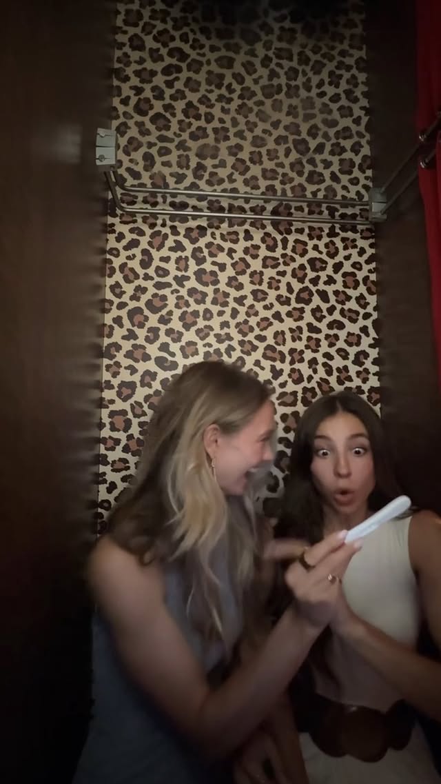 We highly recommend the photo booth pregnancy reveals 🤍 (deserved a post of its own after 6M+ views …