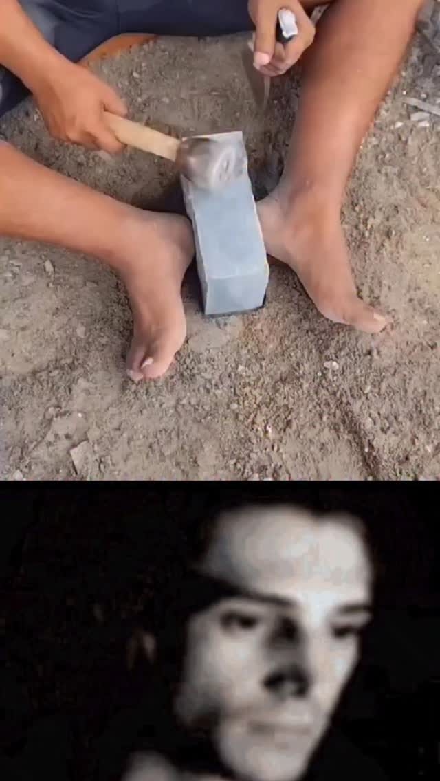 What looks like simple hammering is actually controlled fracture at work. By placing a chisel along …